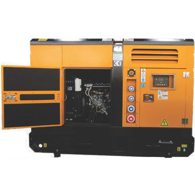 Gruppo elettrogeno generatore di corrente da 20kVA pari a 16kW in continuo DIESEL SUPER SILENZIATO – 1500 rpm – STAGE V