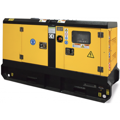 Gruppo elettrogeno generatore di corrente da 20kVA pari a 16kW con motore diesel id a 1500 giri  Silenziato Modello J20Si