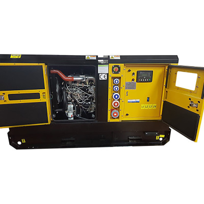 Gruppo elettrogeno generatore di corrente da 90kVA pari a 56kW Silenziato Serie GTD/4 Modello "J90Si"