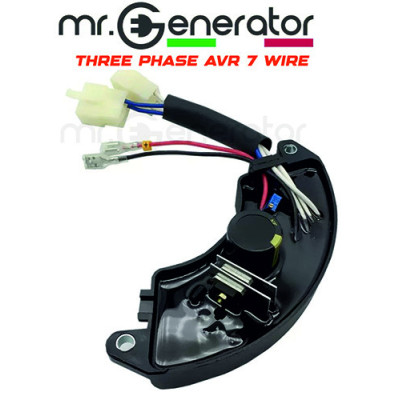 AVR Regolatore Automatico di Tensione Trifase 7 Fili per Generatore e Gruppo Elettrogeno da 4 a 8kW