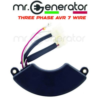 AVR Regolatore Automatico di Tensione Trifase 7 Fili per Generatore e Gruppo Elettrogeno da 4 a 8kW