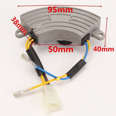 AVR REGOLATORE DI TENSIONE PER GENERATORE GRUPPO ELETTROGENO cover in ALLUMINIO da 2 a 4kW