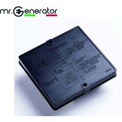 AVR SR7 -2 G by MECC-ALTE , regolatore automatico di tensione per alternatori.