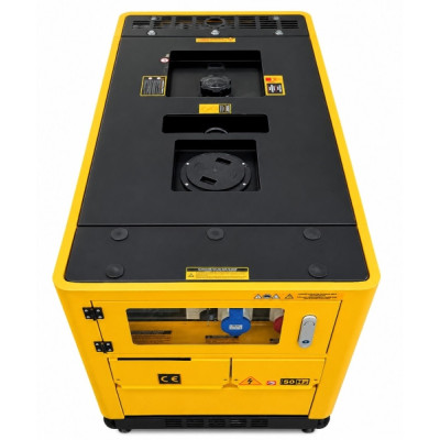 Gruppo elettrogeno generatore di corrente da 15kVA pari a 12kW con tecnologia DUAL POWER ( e/o FULL POWER) stessa potenza + ATS