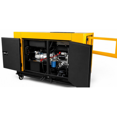 Gruppo elettrogeno generatore di corrente da 15kVA pari a 12kW con tecnologia DUAL POWER ( e/o FULL POWER) stessa potenza + ATS