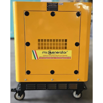 Gruppo elettrogeno generatore di corrente da 15kVA pari a 12kW con tecnologia DUAL POWER ( e/o FULL POWER) stessa potenza + ATS