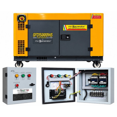 GFD15000INS - 12 kW DUAL POWER + GATS 8.5