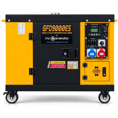 Gruppo elettrogeno generatore di corrente da 10kVA pari a 8kW con tecnologia DUAL POWER ( e/o FULL POWER) stessa potenza