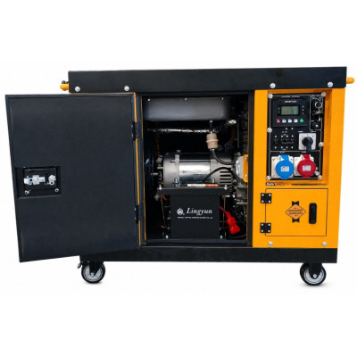 Gruppo elettrogeno generatore di corrente da 10kVA pari a 8kW con tecnologia DUAL POWER ( e/o FULL POWER) stessa potenza + ATS