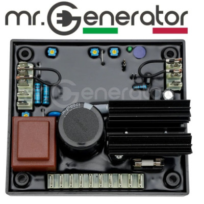 AVR R 438 by LEROY SOMER , regolatore automatico di tensione per alternatori.