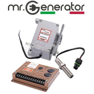 Kit completo controllo motore con ESD5500E+Attuatore ADC120/12V+Sensore MPU con pickup magnetico
