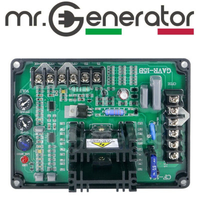AVR GAVR 15A REGOLATORE DI TENSIONE PER GENERATORE GRUPPO ELETTROGENO UNIVERSALE