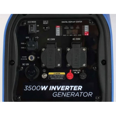 Gruppo elettrogeno generatore di corrente da 4.4kVA pari a 3.5kW con tecnologia inverter super silenziato compatto portatile
