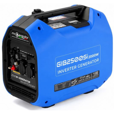Gruppo elettrogeno generatore di corrente da 2.5kVA pari a 2kW con tecnologia inverter super silenziato compatto, portatile e le