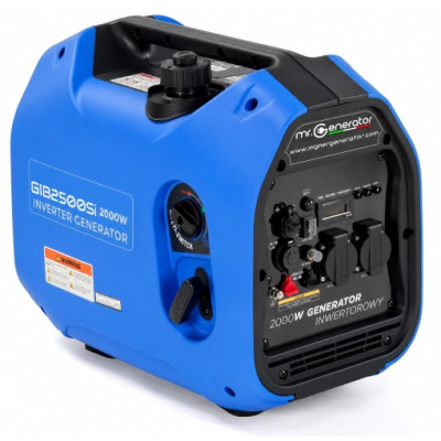Gruppo elettrogeno generatore di corrente da 2.5kVA pari a 2kW con tecnologia inverter super silenziato compatto, portatile e le